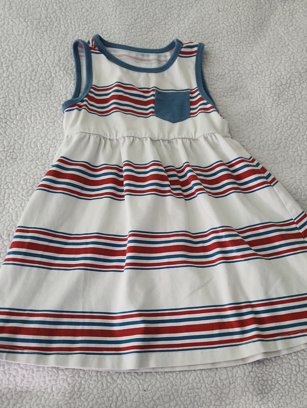Rags to Raches striped tank dress Girls size 3/4